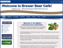Tablet Screenshot of brewerbearcafe.com